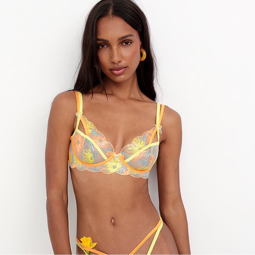 For Love & Lemons Waterlily Bra NWT